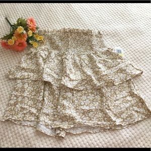 Mini Skirt Boho Skirt - Medium